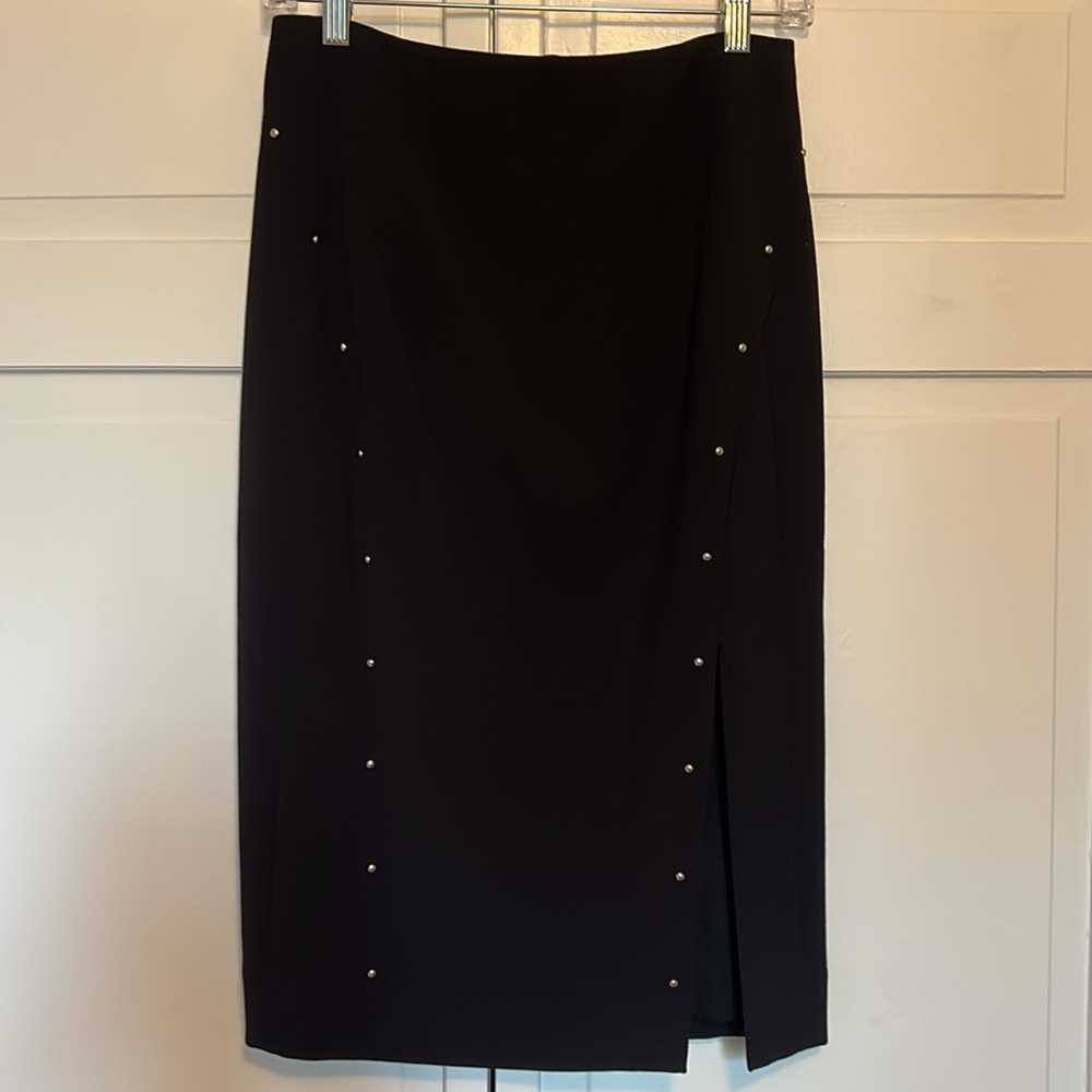 White House, black market, black pencil skirt.  Super classy!
